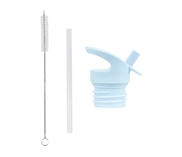 Låg, sugerør og børstesæt - Dump truck 